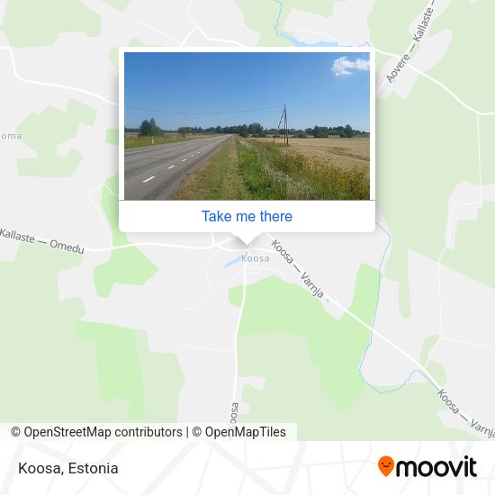 Карта Koosa
