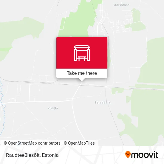 Карта Raudteeülesõit