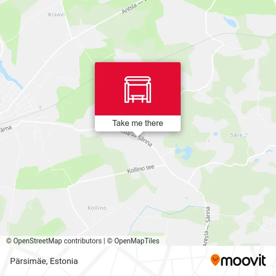 Карта Pärsimäe