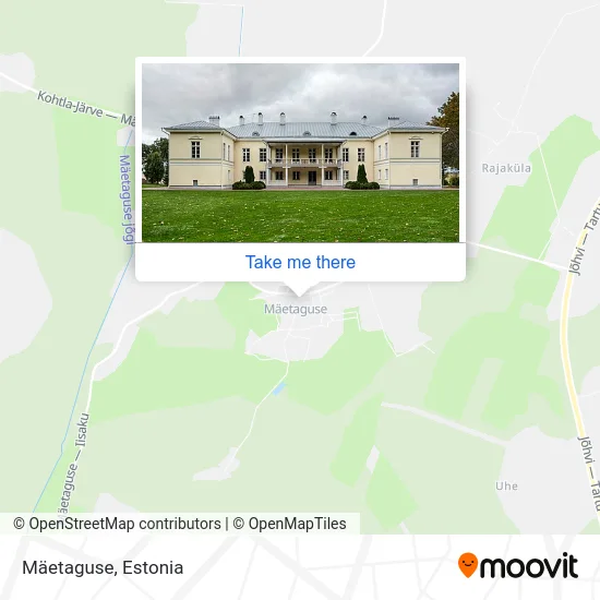 Карта Mäetaguse