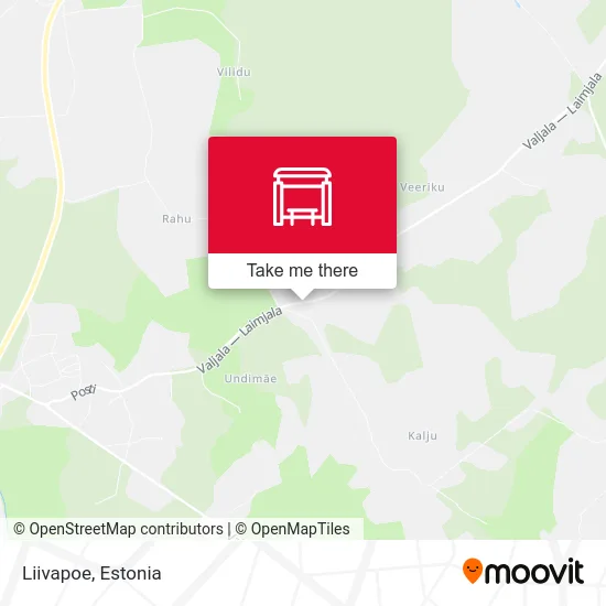 Карта Liivapoe