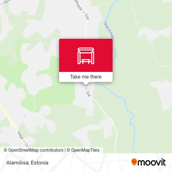 Карта Alamõisa