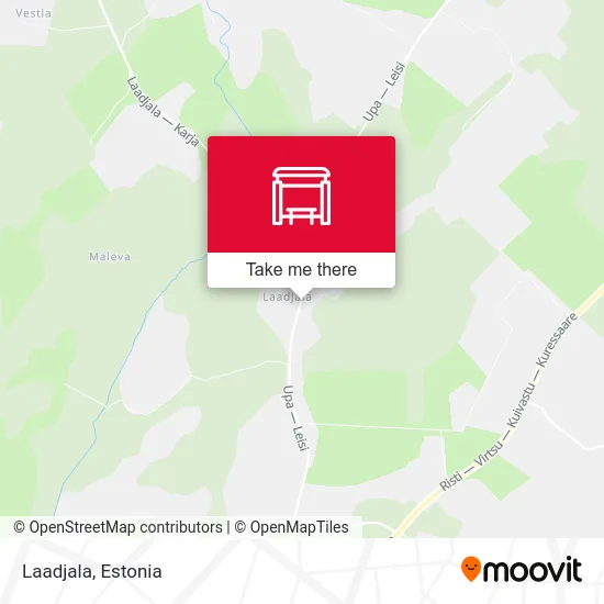 Карта Laadjala
