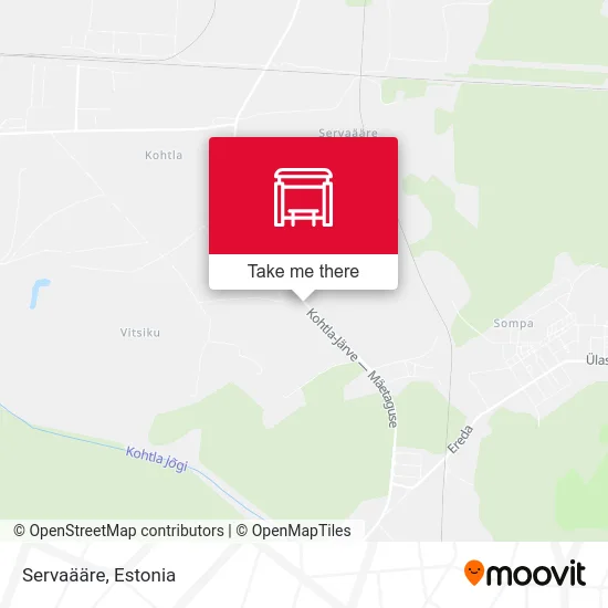 Карта Servaääre