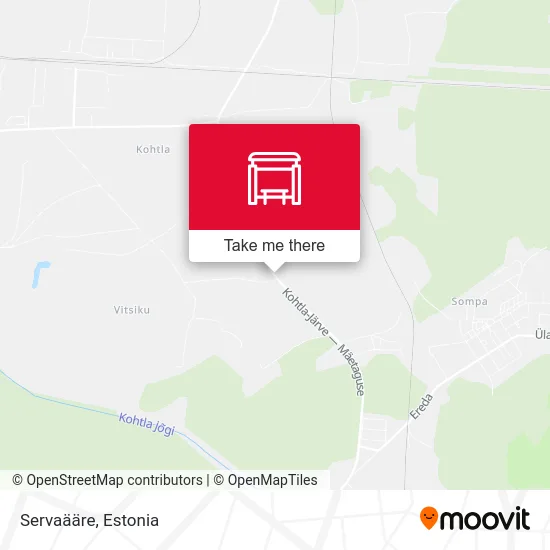 Карта Servaääre