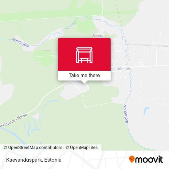 Карта Kaevanduspark