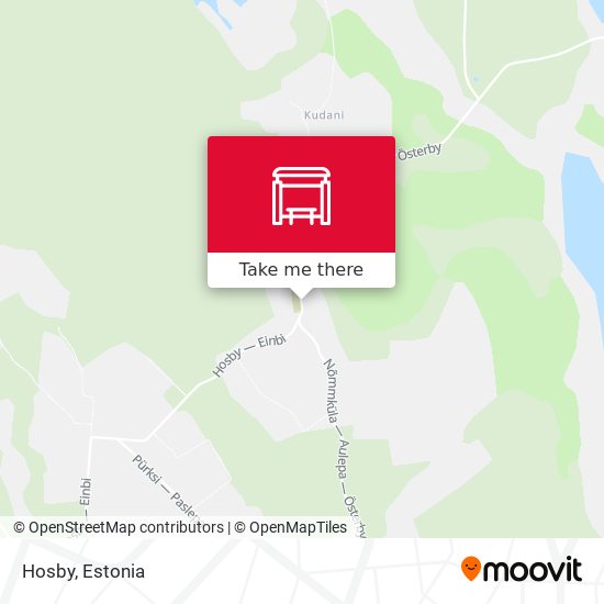 Hosby map