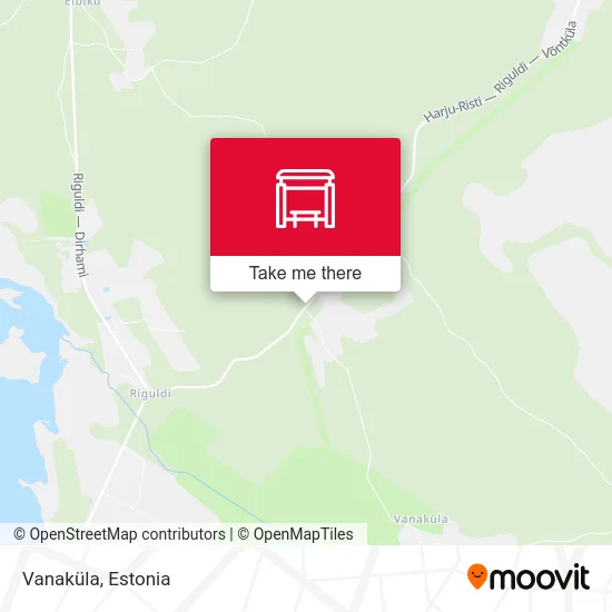 Карта Vanaküla