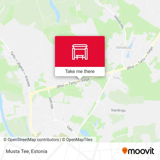 Карта Musta Tee