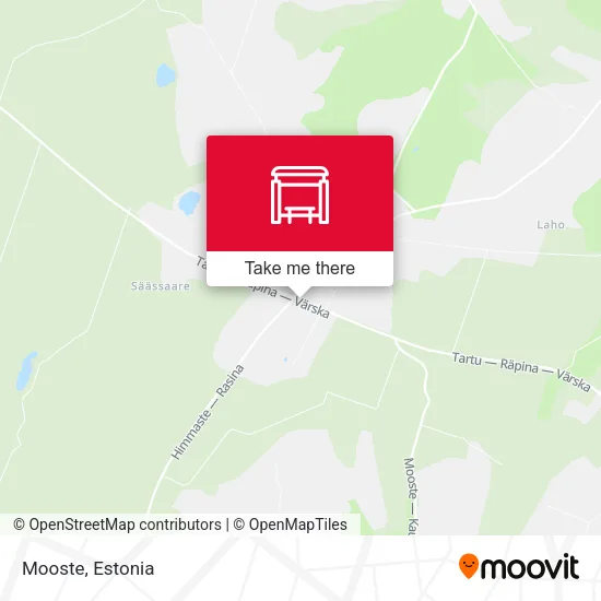 Карта Mooste