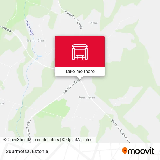 Карта Suurmetsa