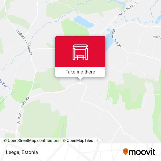 Карта Leega