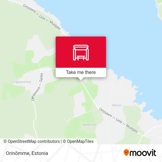 Карта Orinõmme