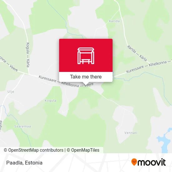 Карта Paadla