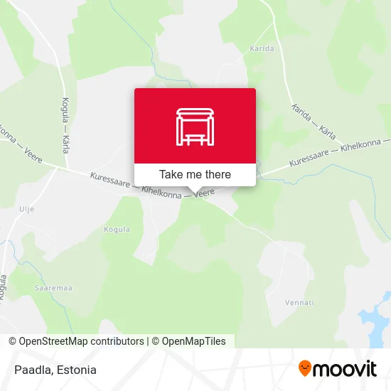 Карта Paadla