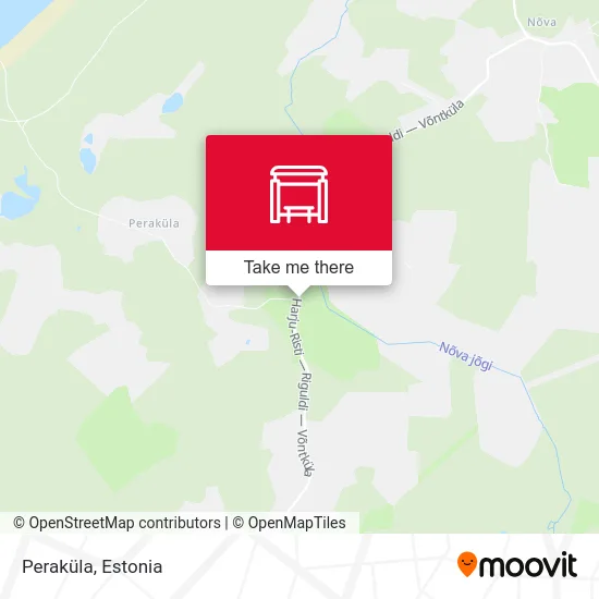 Карта Peraküla