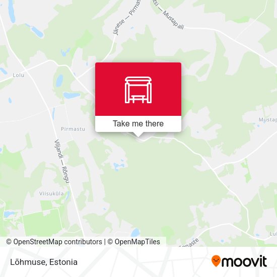 Карта Lõhmuse