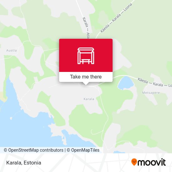 Карта Karala