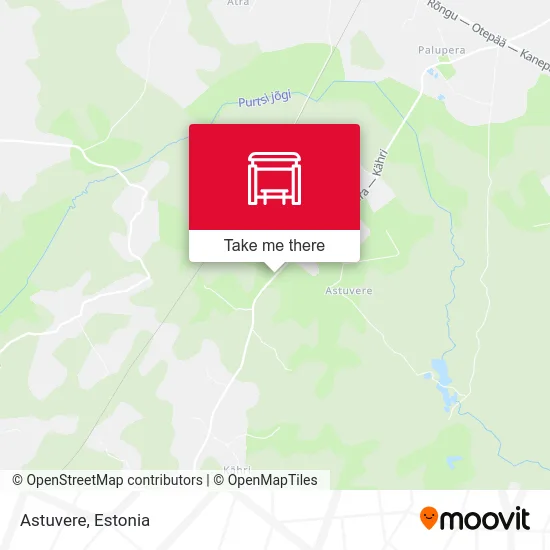 Карта Astuvere