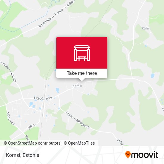 Карта Komsi