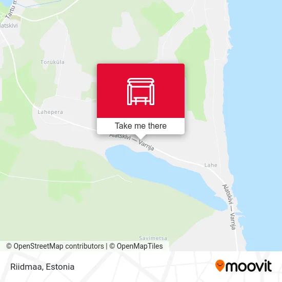 Карта Riidmaa