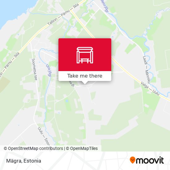 Mägra map