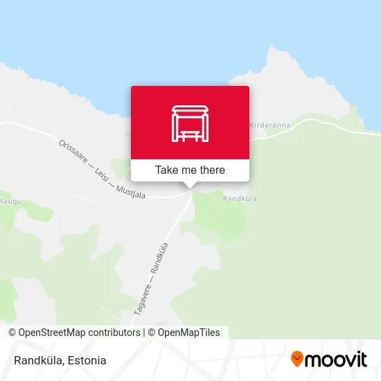 Карта Randküla