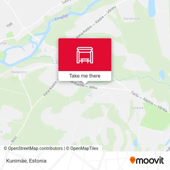 Карта Kunimäe