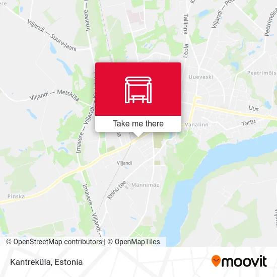 Карта Kantreküla