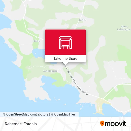 Карта Rehemäe