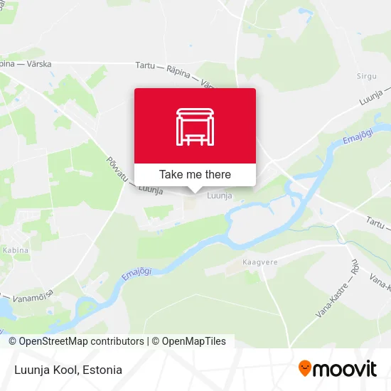 Luunja Kool map