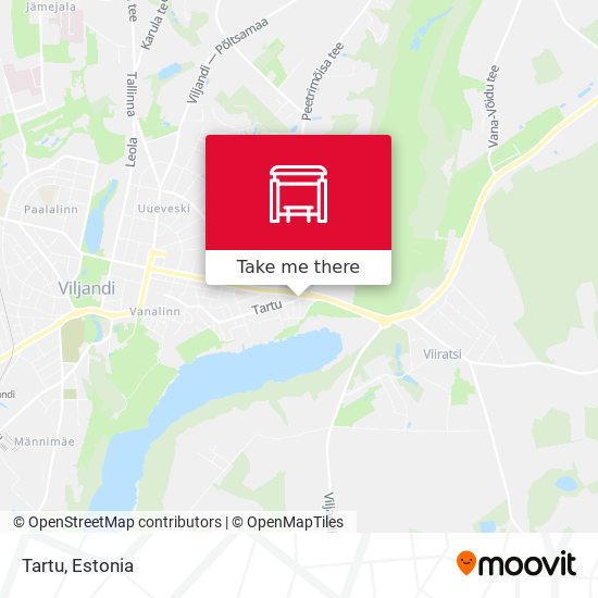 Tartu map