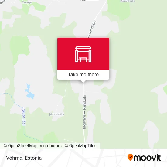 Карта Võhma