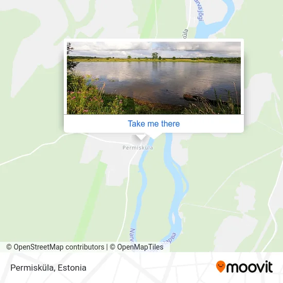 Карта Permisküla