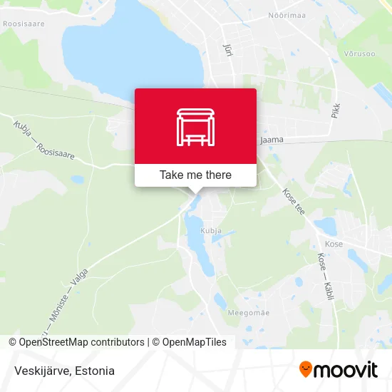 Карта Veskijärve