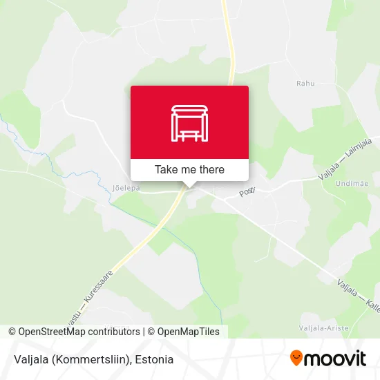 Карта Valjala (Kommertsliin)