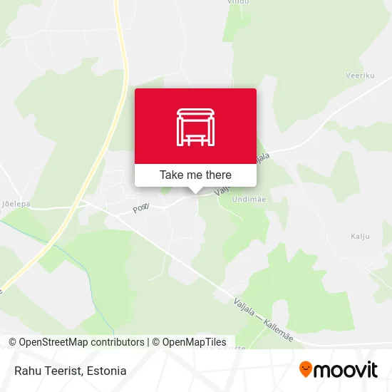 Карта Rahu Teerist