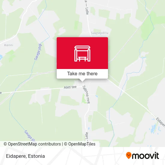 Карта Eidapere