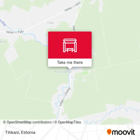 Карта Tihkani