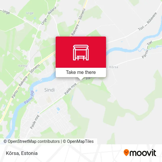 Карта Kõrsa