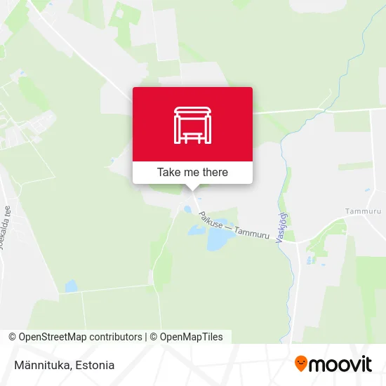 Карта Männituka