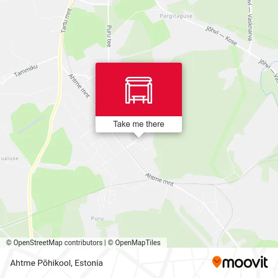 Карта Ahtme Põhikool