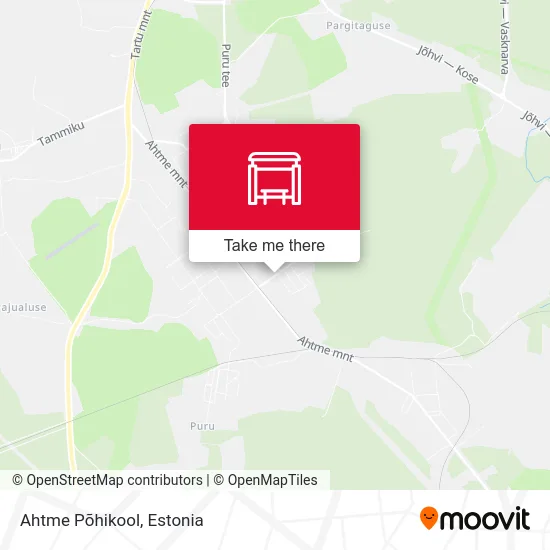 Карта Ahtme Põhikool