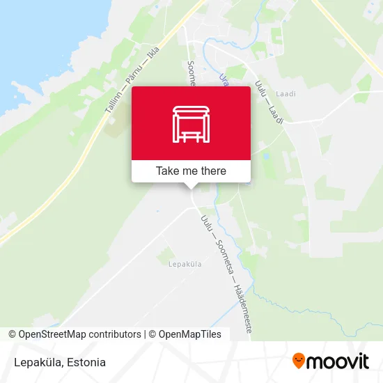 Карта Lepaküla