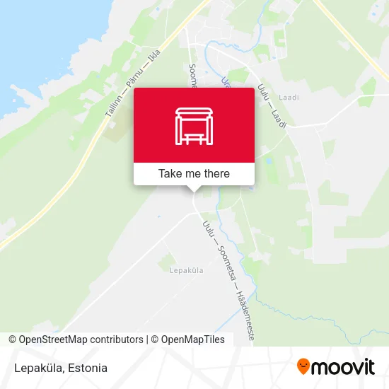 Карта Lepaküla
