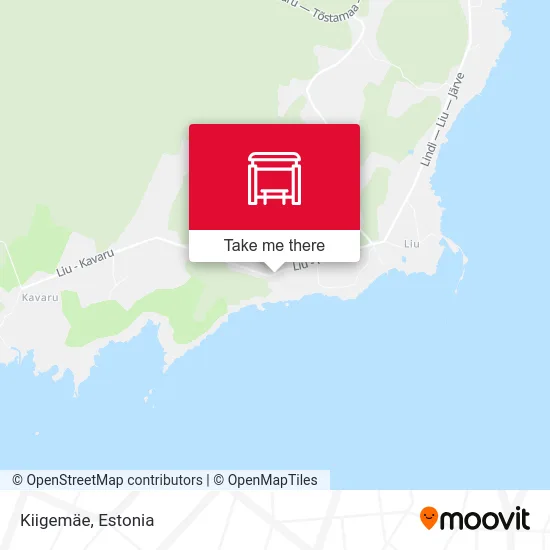 Карта Kiigemäe