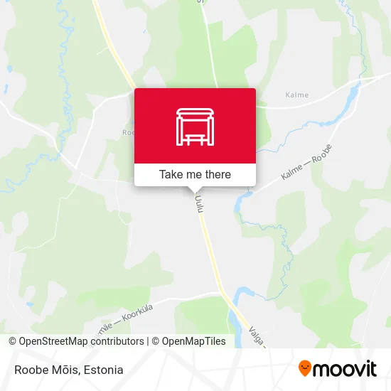 Карта Roobe Mõis