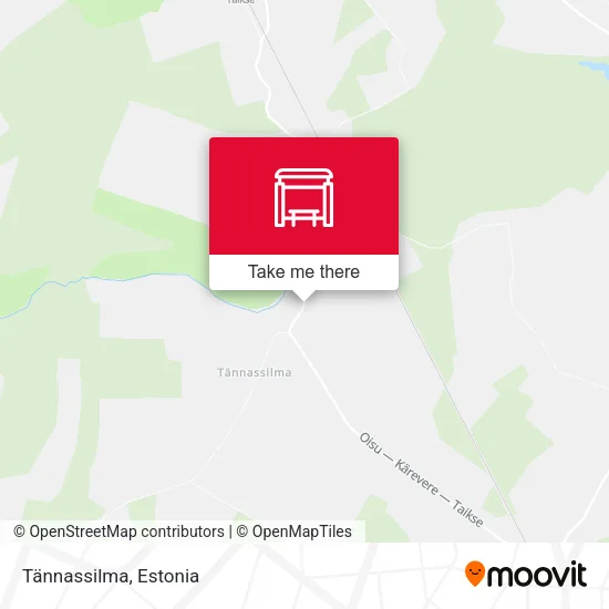 Карта Tännassilma