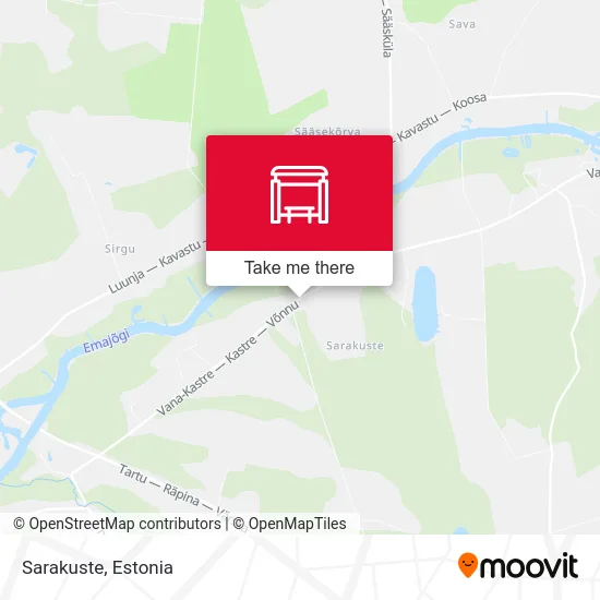Карта Sarakuste