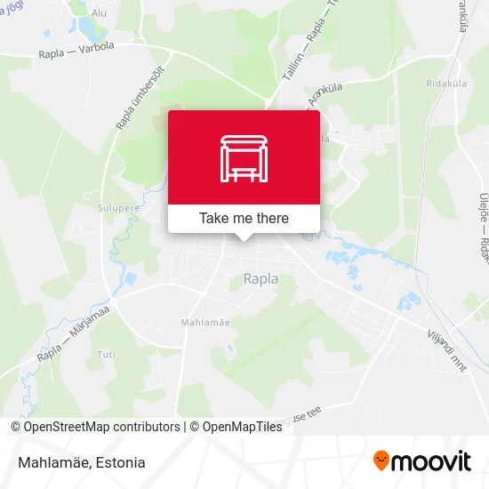 Карта Mahlamäe